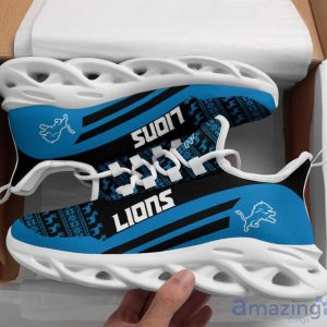 Detroit Lions Christmas Pattern Max Soul Shoes Product Photo 1