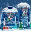 Detroit Lions NFL Christmas Hohoho Ugly Christmas Sweater Custom Name
