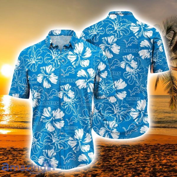 Detroit Lions NFL Vintage Coconut Tropical Hawaiian Shirt For Men And Women  - Freedomdesign