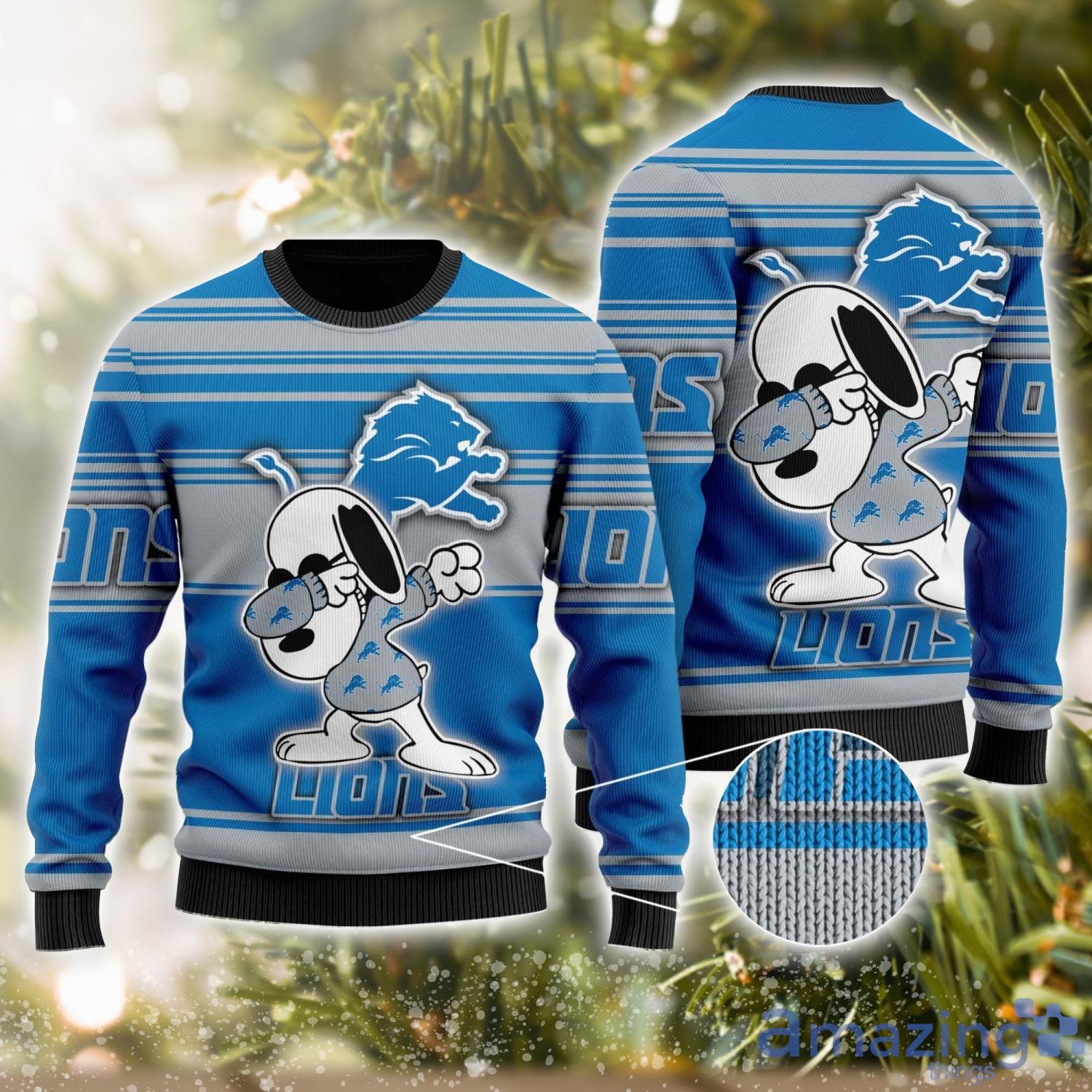 Detroit Lions Christmas Snoopy shirt, hoodie, sweater, long sleeve