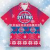 Detroit Pistons Christmas Hawaiian Shirt