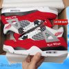 Detroit Red Wings Custom Name Air Jordan 4 Sneaker Style Gift For Men Women
