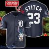 Detroit Tiger Personalized Name MLB Fans Stitch Baseball Jersey Shirt