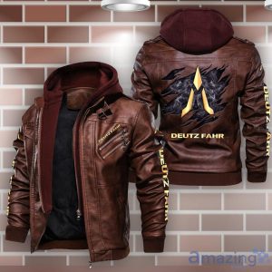 Deutz-Fahr Leather Jacket Best Gift For Men Father's Day Gift Product Photo 2