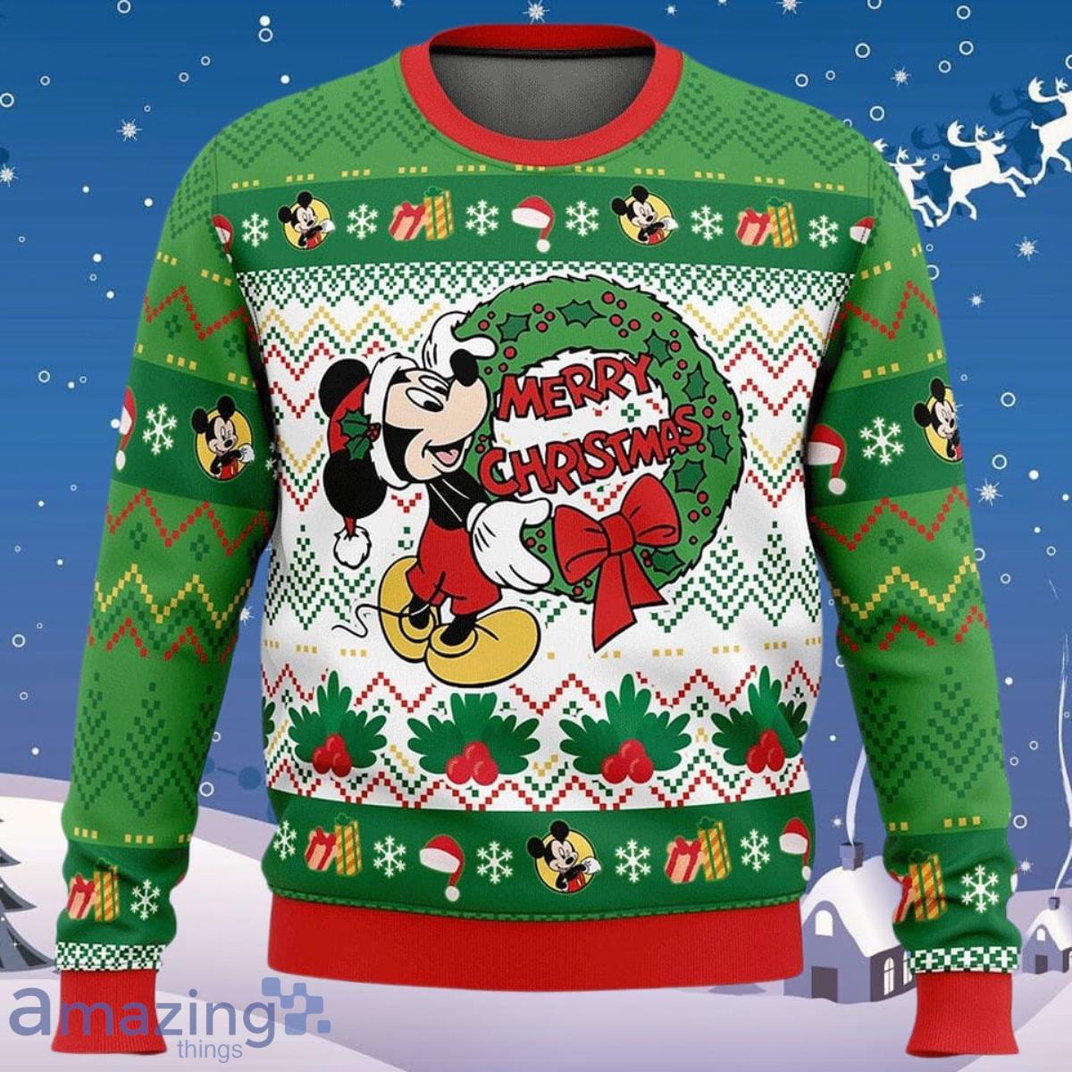 Disney Ugly Christmas Sweater Best Gift For Men And Women image Disney Ugly Christmas Sweater Best Gift For Men And Women Product Photo 1