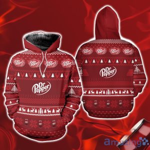 Dr Pepper Drink 3D All Over Printed Ugly Christmas Sweater Sweatshirt Hoodie Christmas Gift Product Photo 3