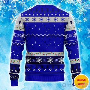 Duke Blue Devils Hohoho Mickey Christmas Ugly Sweater Product Photo 2