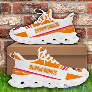 Dunkin’ Donuts Max Soul Shoes Premium Running Sneakers Custom Name Product Photo 2