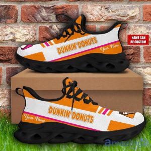 Dunkin’ Donuts Max Soul Shoes Premium Running Sneakers Custom Name Product Photo 1
