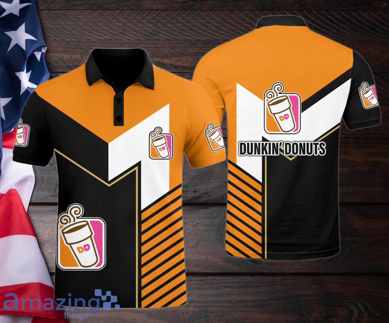 DUNKIN’ DONUTS Polo Shirt New Design For Men Women image DUNKIN’ DONUTS Polo Shirt New Design For Men Women Product Photo 1