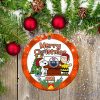Edmonton Oilers Ceramic Ornament Snoopy Christmas Special Gift