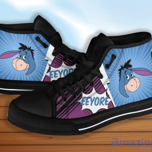 Eeyore Sneakers Winnie The Pooh High Top Shoes Style Sneakers For Men Women image Eeyore Sneakers Winnie The Pooh High Top Shoes Style Sneakers For Men Women Product Photo 3