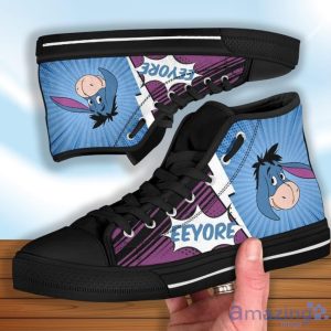 Eeyore Sneakers Winnie The Pooh High Top Shoes Style Sneakers For Men Women image Eeyore Sneakers Winnie The Pooh High Top Shoes Style Sneakers For Men Women Product Photo 4