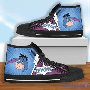 Eeyore Sneakers Winnie The Pooh High Top Shoes Style Sneakers For Men Women Product Photo 1