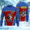 Eswatini Active Flag Knitted Ugly Christmas Sweater