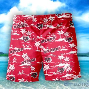 Fairfield Stags 3D Tropical Pattern Coconut Tree Hawaiian Shirt And Shorts image Fairfield Stags 3D Tropical Pattern Coconut Tree Hawaiian Shirt And Shorts Product Photo 3