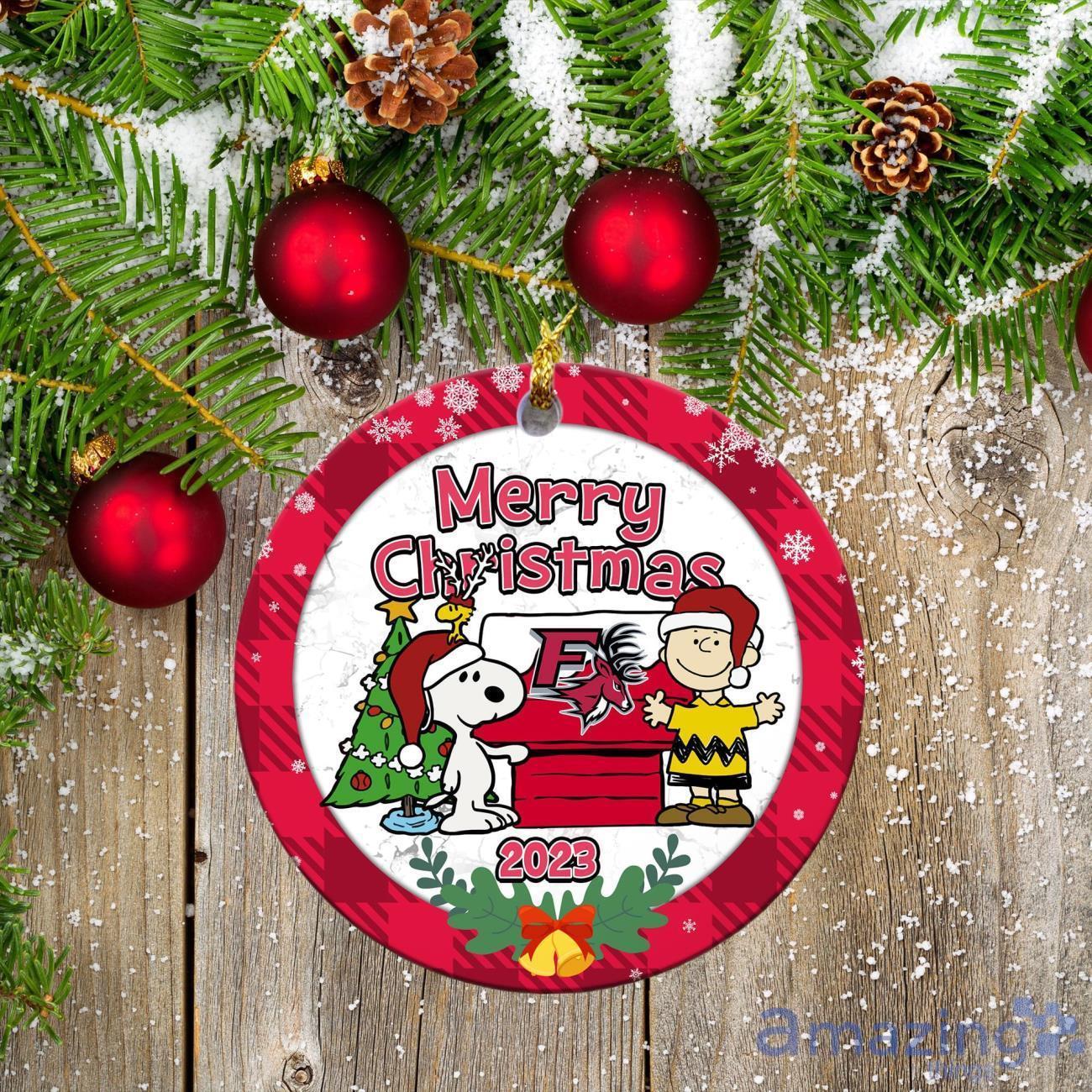 Fairfield Stags Ceramic Ornament Snoopy Christmas Special Gift image Fairfield Stags Ceramic Ornament Snoopy Christmas Special Gift Product Photo 1
