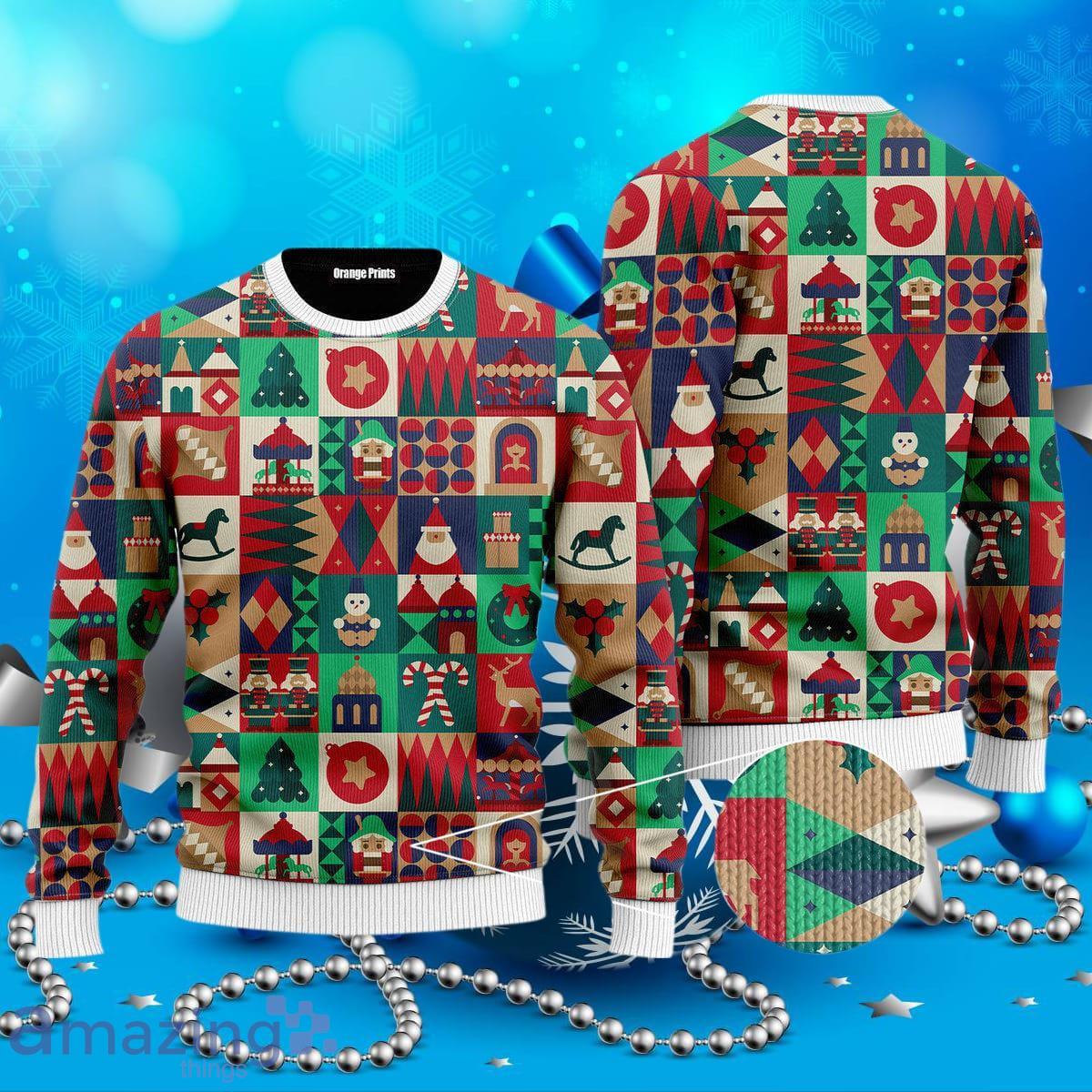 Fancy Xmas Holiday Ugly Christmas Sweater Best Gift For Men And Women image Fancy Xmas Holiday Ugly Christmas Sweater Best Gift For Men And Women Product Photo 1