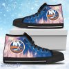 Fighting Like Fire New York Islanders High Top Shoes Gift For Big Fans