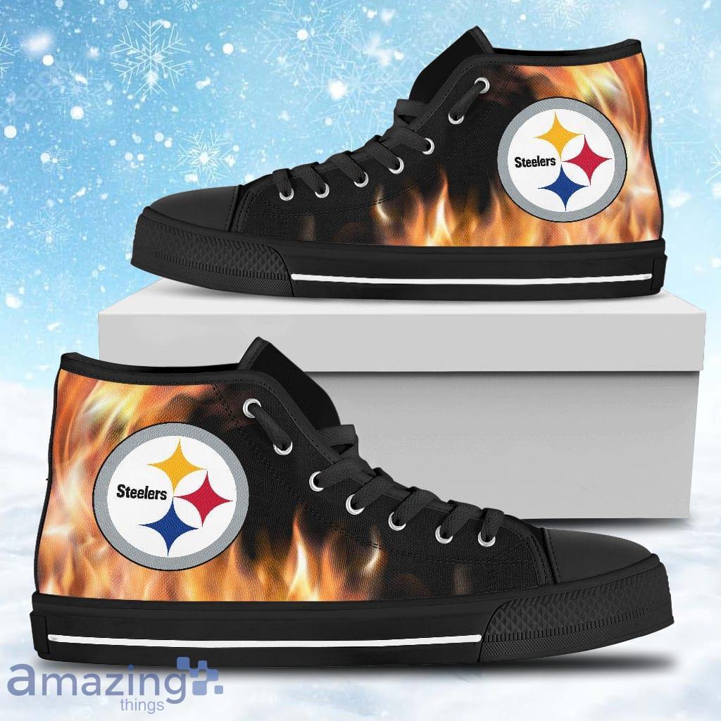 Angel Wings Pittsburgh Steelers High Top Shoes – Best Funny Store