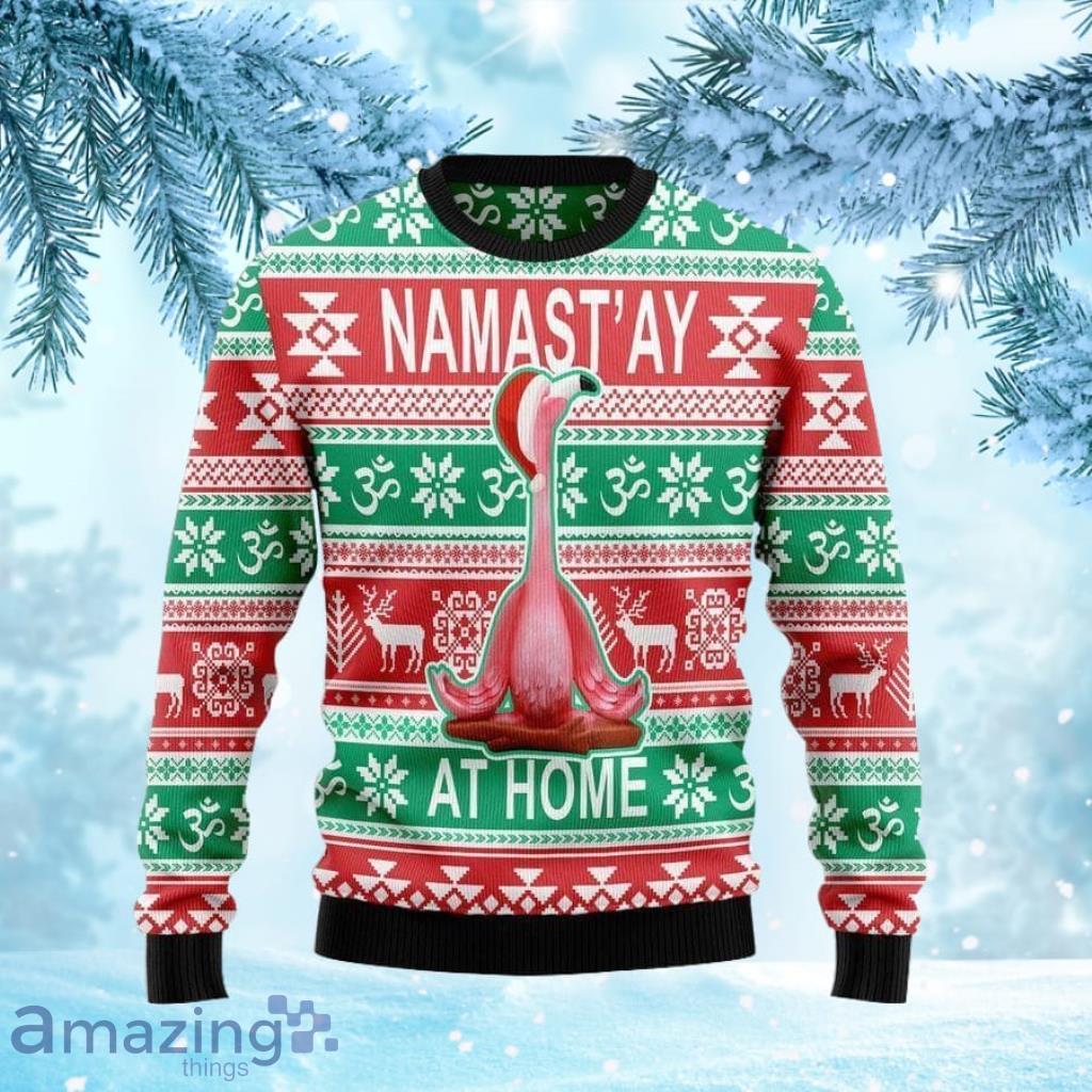 Namaste on sale christmas sweater