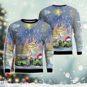 Florida Miami-Dade Fire Rescue Department Christmas Ugly Sweater Christmas Gift Ideas Product Photo 1
