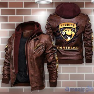 Florida Panthers Leather Jacket For Fans Product Photo 2