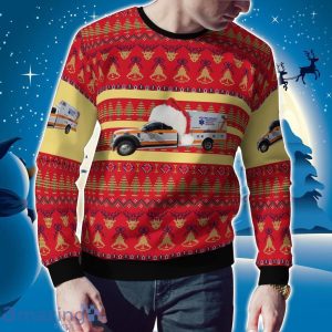 Florida Volusia County EMS Christmas Ugly Sweater Christmas Gift Ideas Product Photo 2