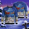 Foxborough, Massachusetts, Foxborough Fire Department AOP Ugly Sweater Gift For Christmas