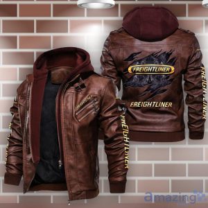 Freightliner Leather Jacket Best Gift For Men Father's Day Gift Product Photo 2