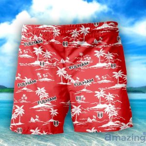 Fulham 3D Tropical Pattern Coconut Tree Hawaiian Shirt And Shorts Product Photo 3