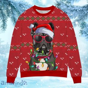 Funny French Bulldog Christmas Ugly Sweater Gift For Dog Lover Product Photo 1