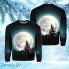 Funny Halloween House Crewneck Sweatshirt Christmas Ugly Sweater 3D Gift Halloween