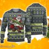 Funny Merry Fishmas Santa with Fish Ugly Sweater