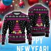 Funny Pink Flamingo Tree Sweater Ugly Sweater Perfect For Christmas Party