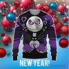 Furman Paladins Jack Skellington 2023 3D Sweater Unisex Christmas Gift