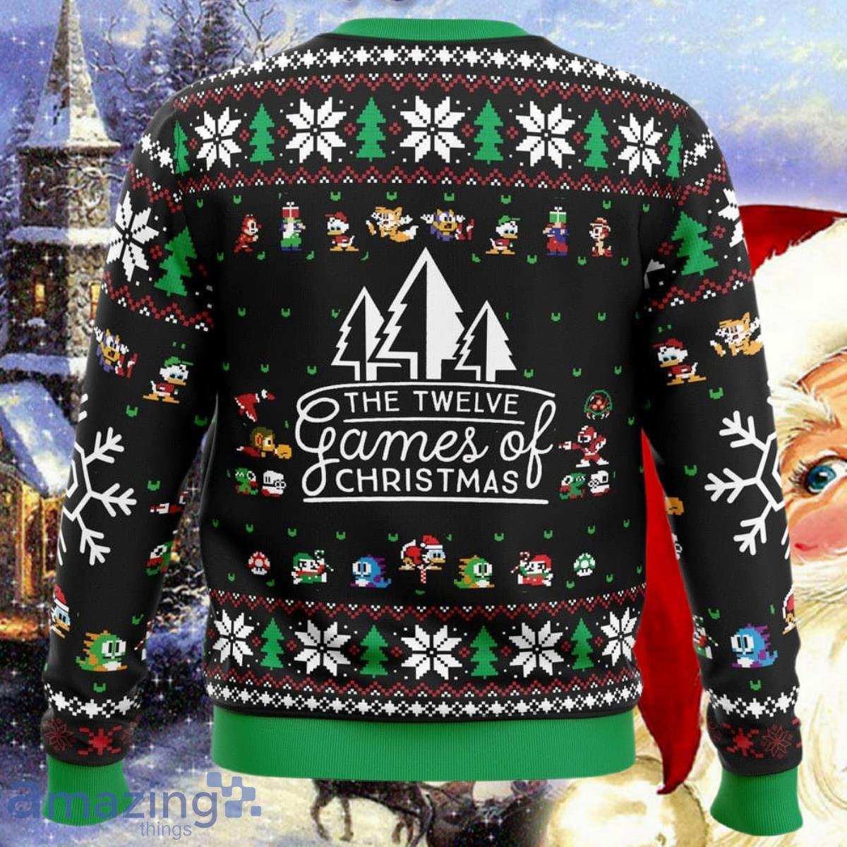 Games Of Christmas Ugly Christmas Sweater Impressive Gift For Men And Women image Games Of Christmas Ugly Christmas Sweater Impressive Gift For Men And Women Product Photo 2