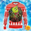 Georgia Bulldogs Grinch Hug Christmas Ugly Sweater