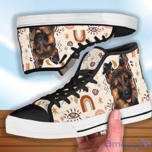 German Shepherd High Top Shoes Product Photo 2