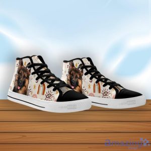 German Shepherd High Top Shoes Product Photo 3