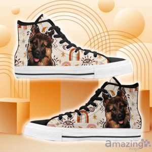 German Shepherd High Top Shoes Product Photo 1
