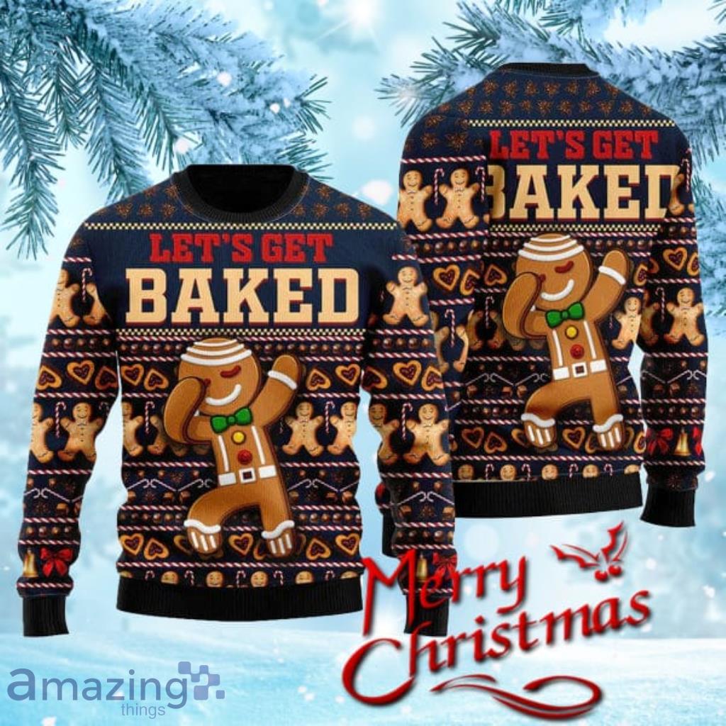 Get baked 2025 christmas sweater