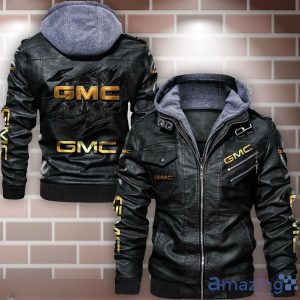 GMC Car Leather Jacket Best Gift For Men Father's Day Gift Product Photo 1
