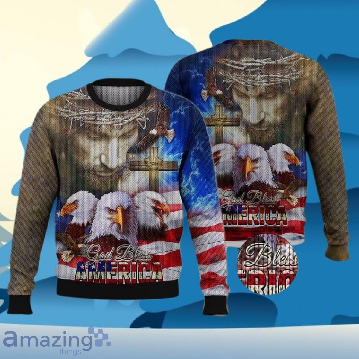 Bless American Sublimated Hoodie