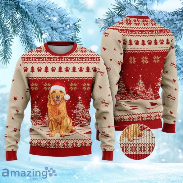 Golden retriever christmas outlet jumper