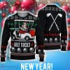 Golf Ugly Knitted Christmas Sweater Unisex Gift