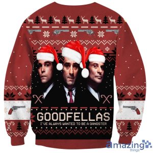 Goodfellas Gangster Print 3D All Over Printed Ugly Christmas Sweater Sweatshirt Hoodie Christmas Gift Product Photo 2