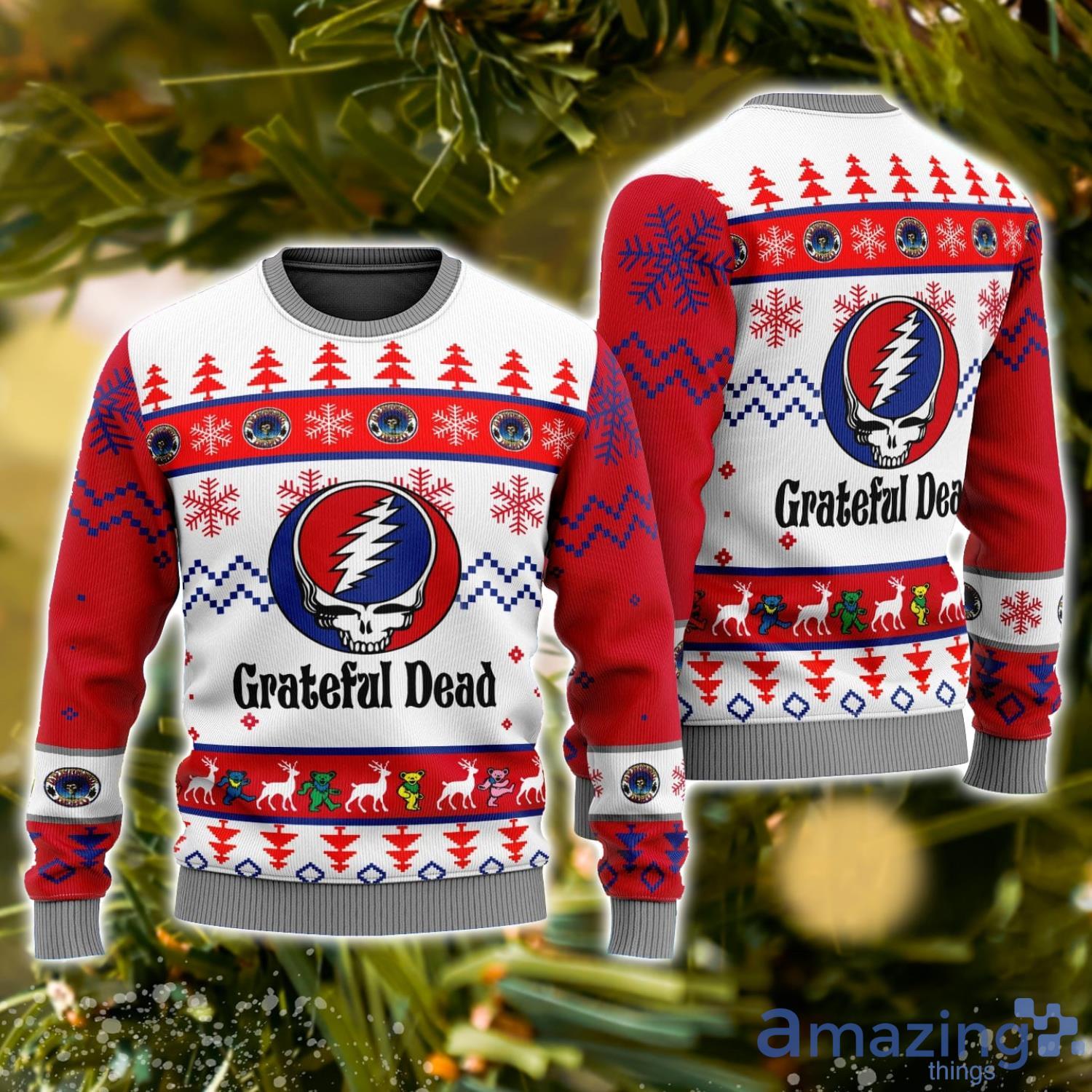 Dallas cowboys grateful dead ugly christmas sweater