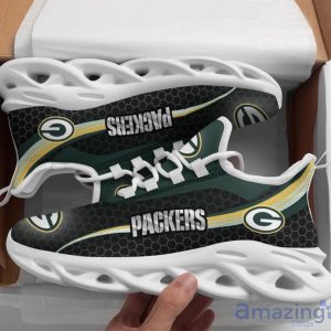 Green Bay Packers Honeycomb Pattern Limited Edition Christmas Max Soul Shoes Product Photo 2