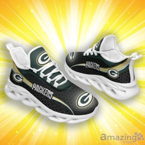 Green Bay Packers Honeycomb Pattern Limited Edition Christmas Max Soul Shoes Product Photo 3